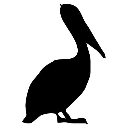 Pelican Iron on Decal
